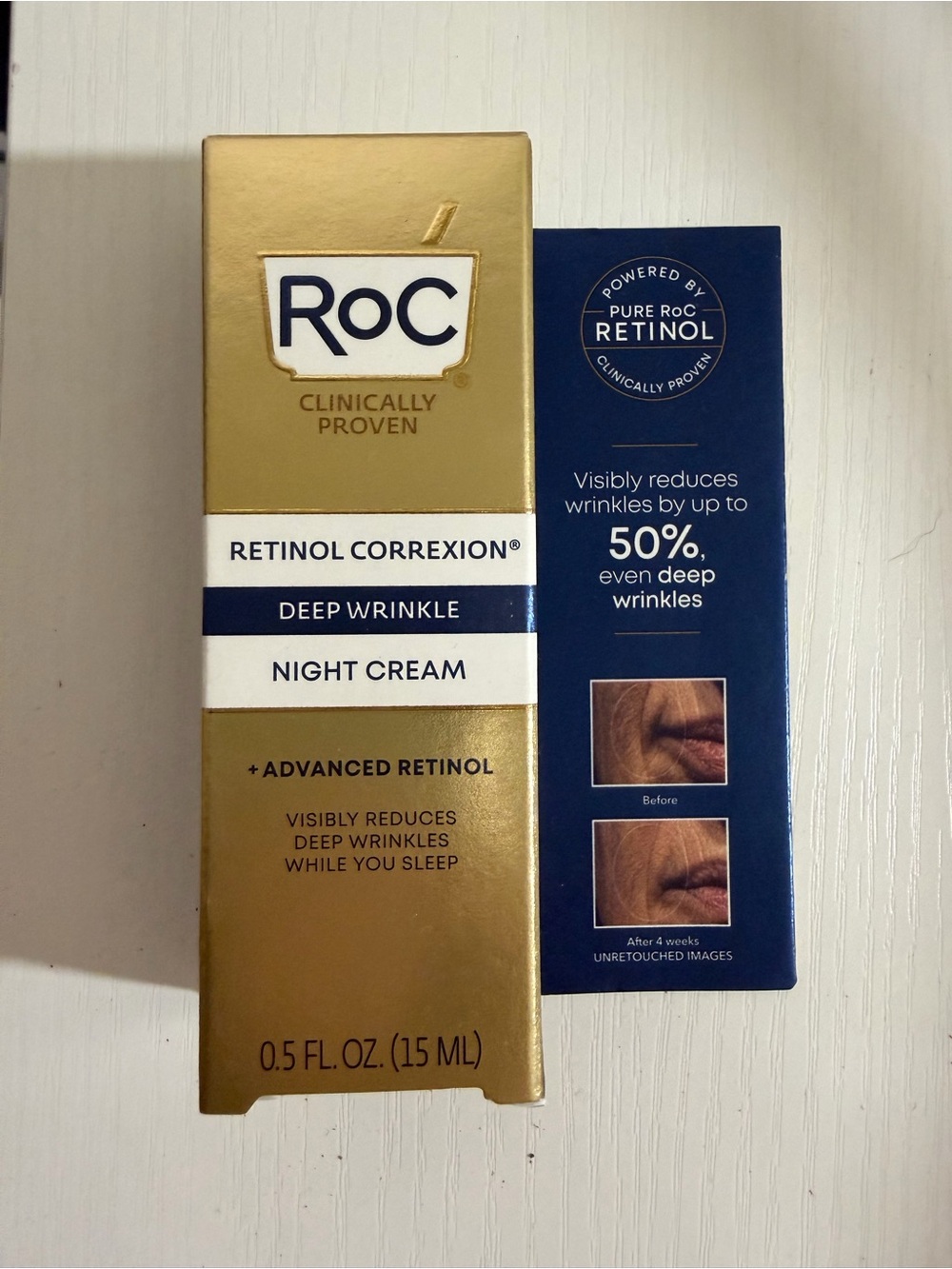 Retinol Correxion Deep Wrinkle Night Cream - RoC
